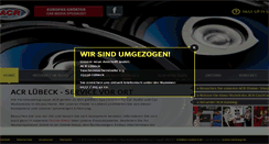 Desktop Screenshot of acr-luebeck.de