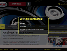 Tablet Screenshot of acr-luebeck.de